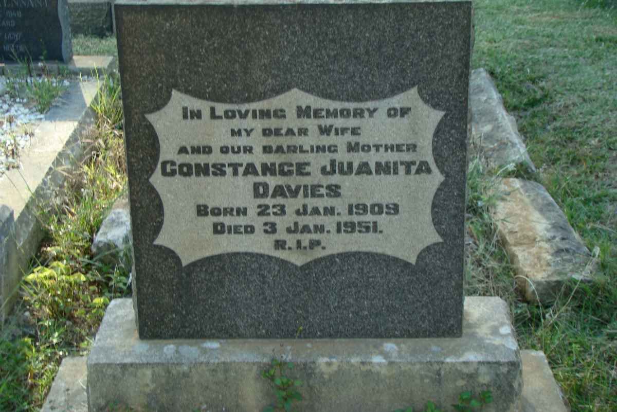 DAVIES Constance Juanita 1909-1951