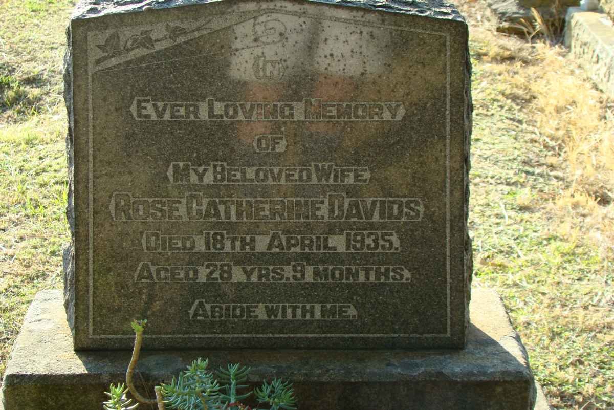 DAVIDS Rose Catherine -1935