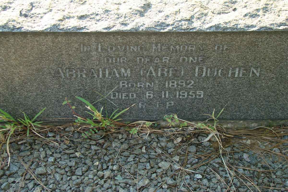 DUCHEN Abraham 1892-1959
