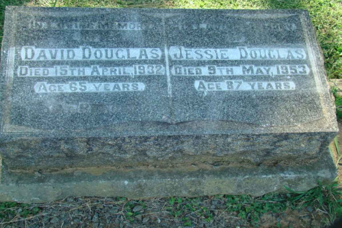 DOUGLAS David -1932 &amp; Jessie -1953