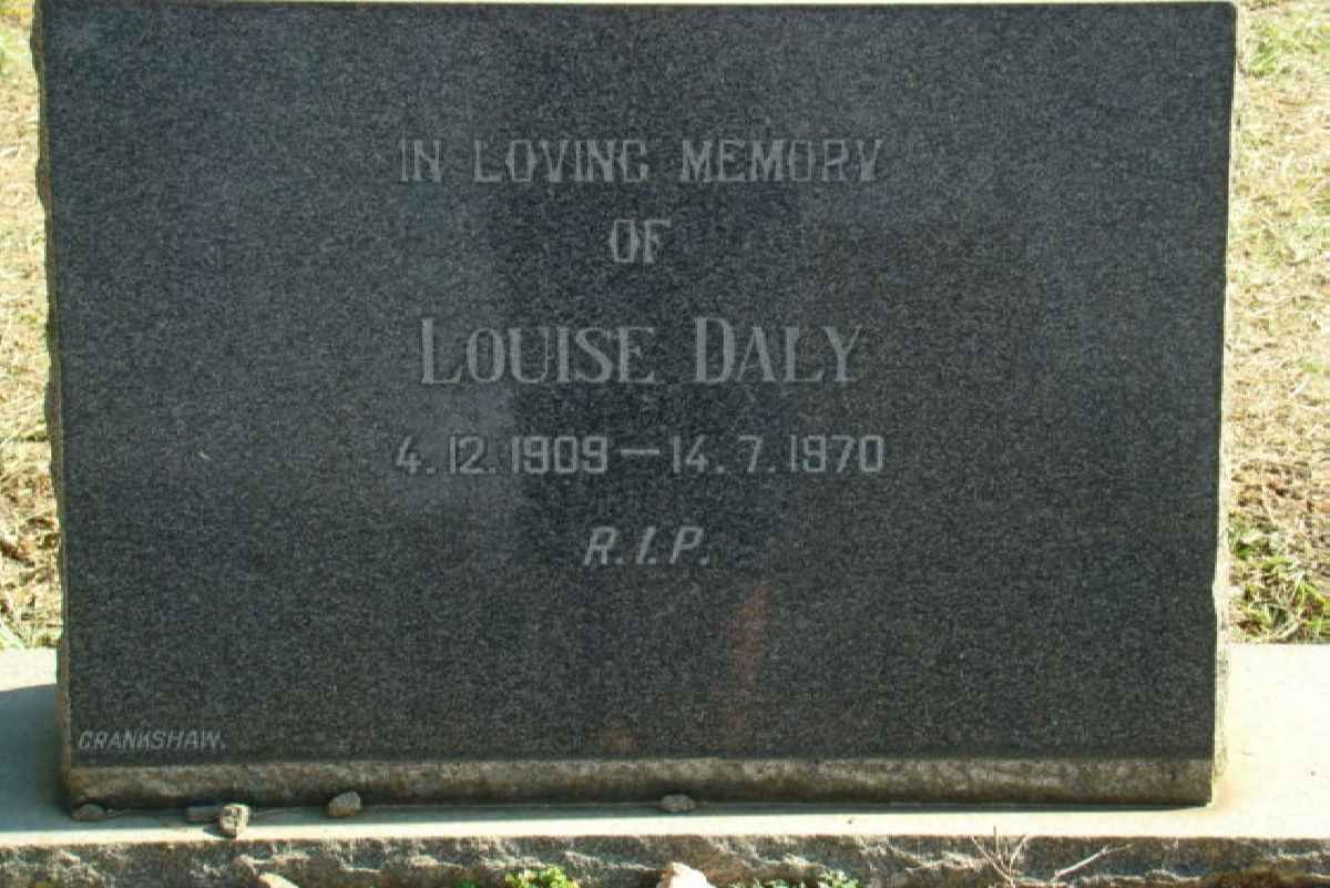 DALY Louise 1909-1970