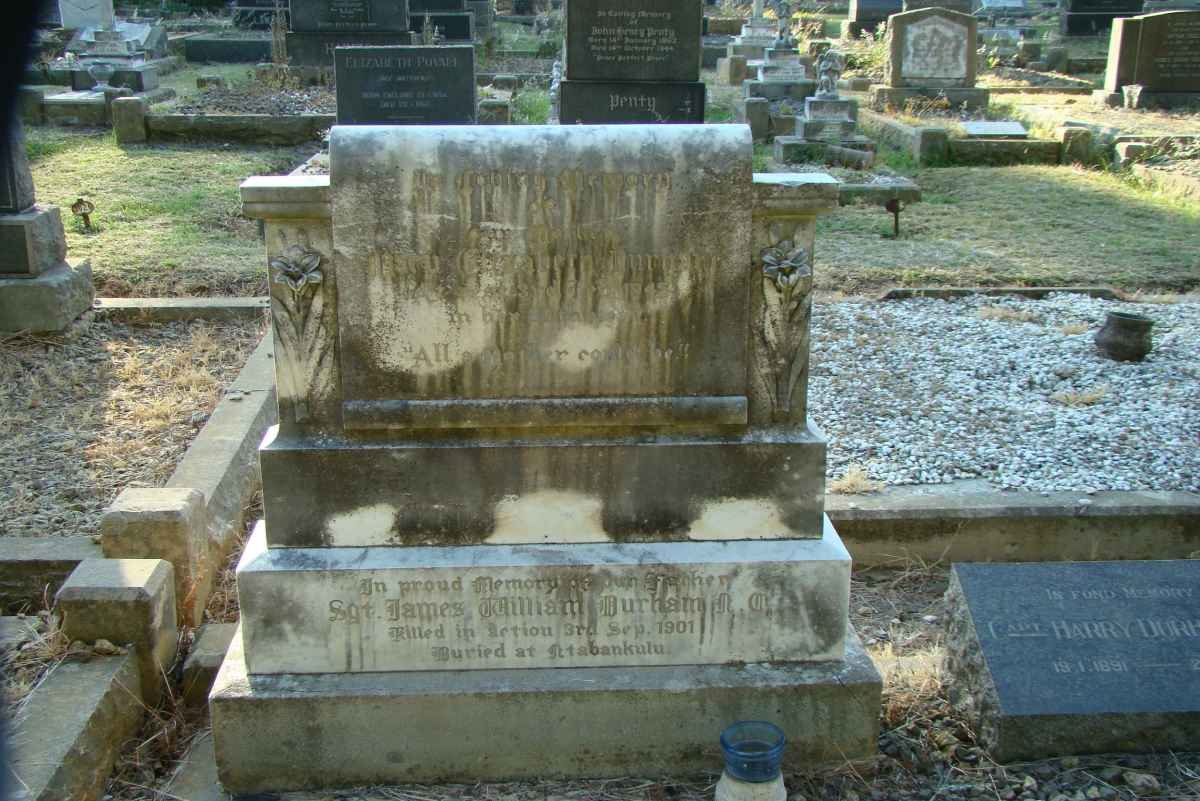 DURHAM James William -1901