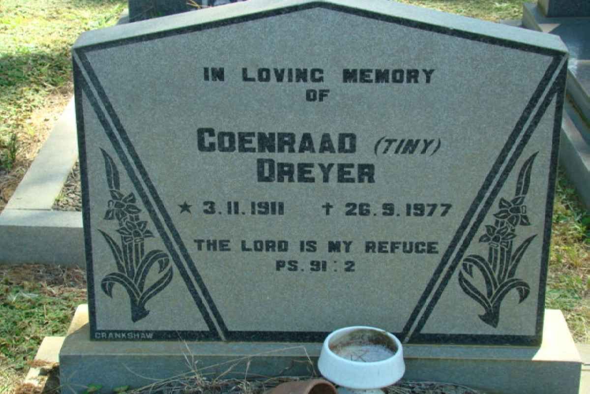 DREYER Coenraad 1911-1977