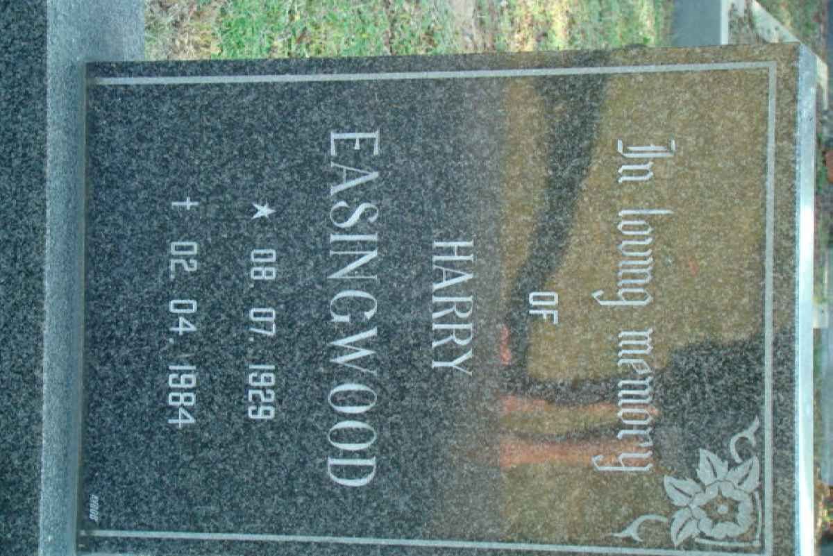 EASINGWOOD Harry 1929-1984