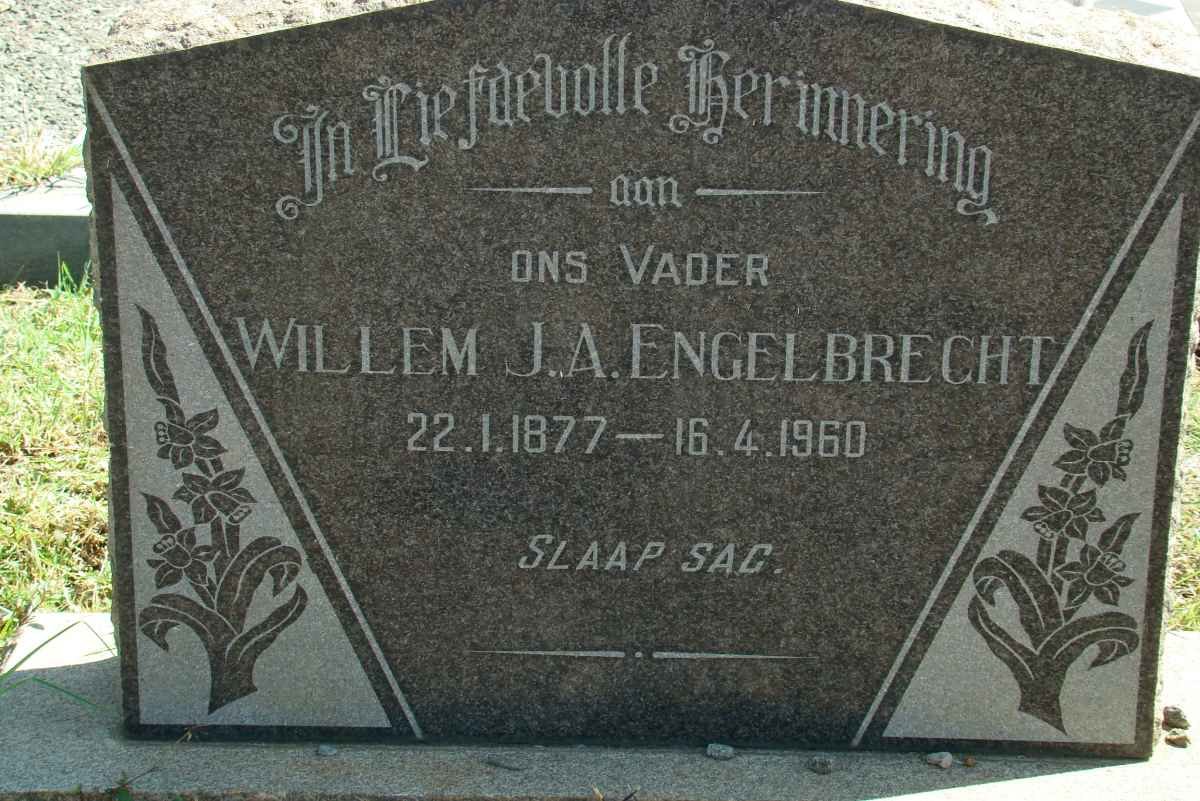 ENGELBRECHT Willem J.A. 1877-1960