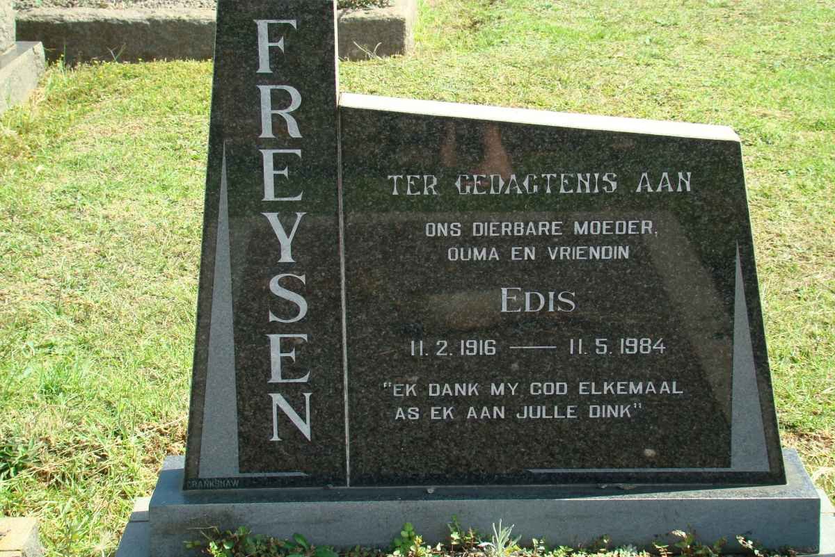 FREYSEN Edis 1916-1984