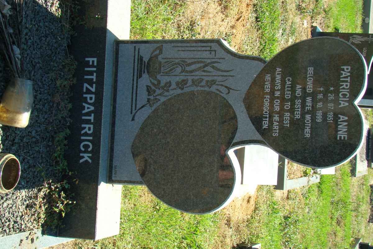 FITZPATRICK Patricia Anne 1951-1999