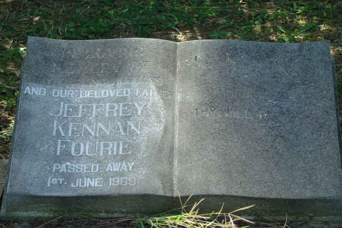 FOURIE Jeffrey Kennan -1969