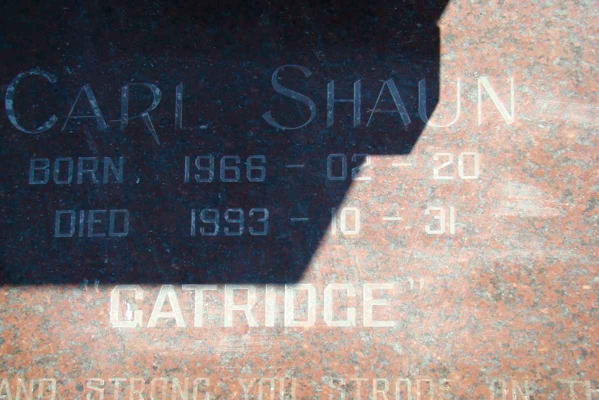 GATRIDGE Carl Shaun 1966-1993