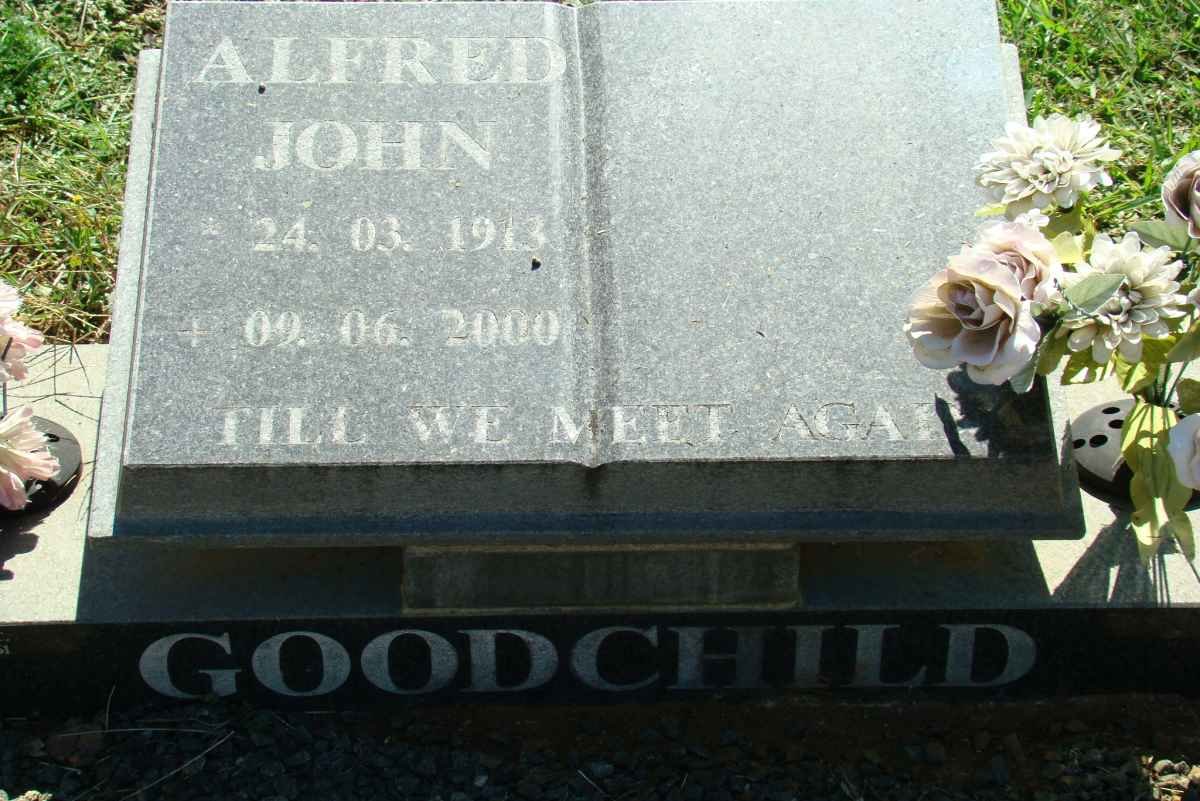 GOODCHILD Alfred John 1913-2000