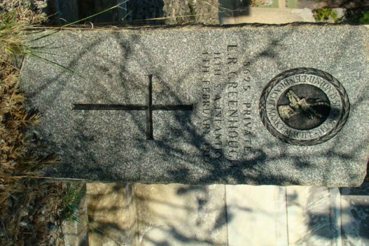 GREENHOUGH L.R. -1917