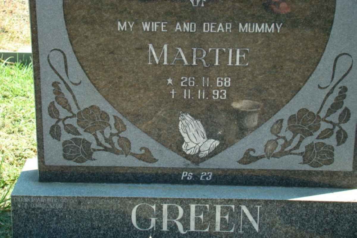 GREEN Martie 1968-1993