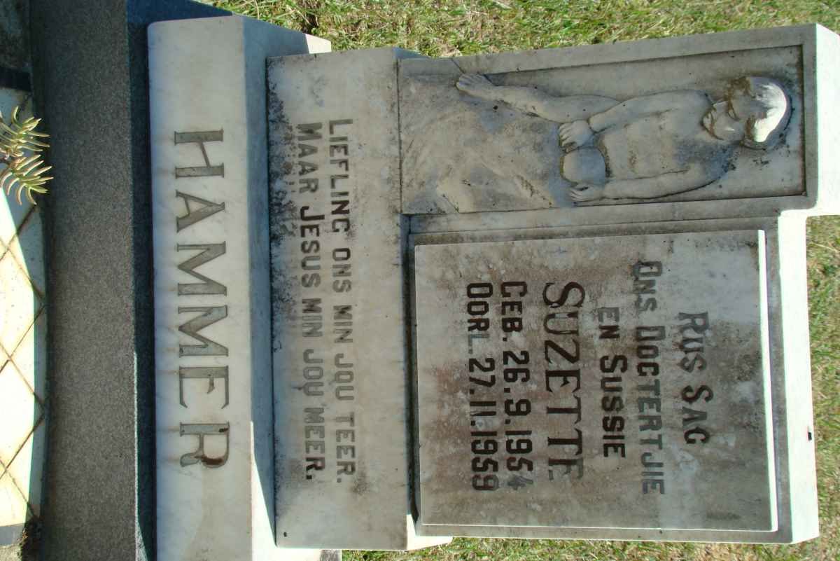 HAMMER Suzette 1954-1959