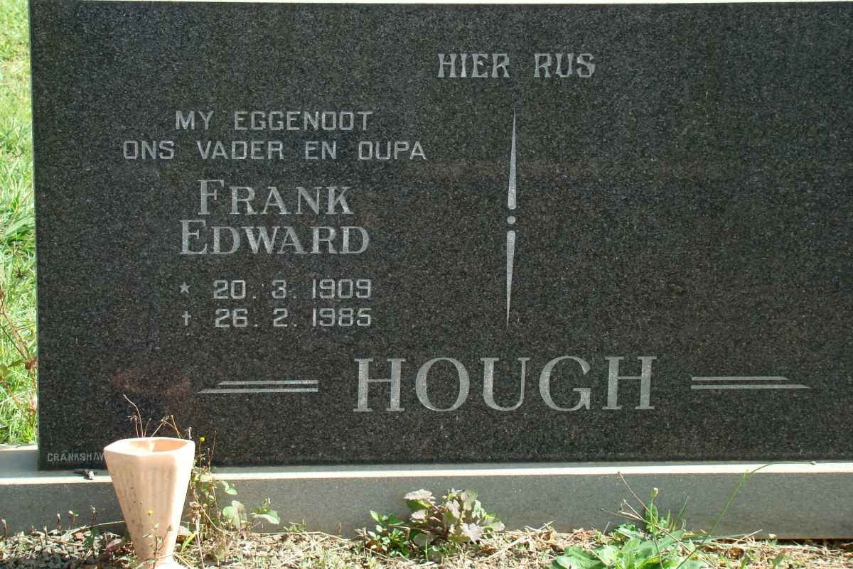 HOUGH Frank Edward 1909-1985