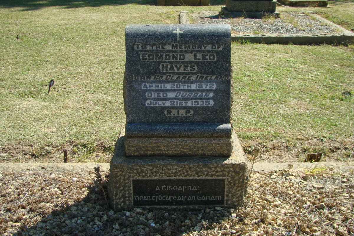 HAYES Edmond Leo 1872-1935