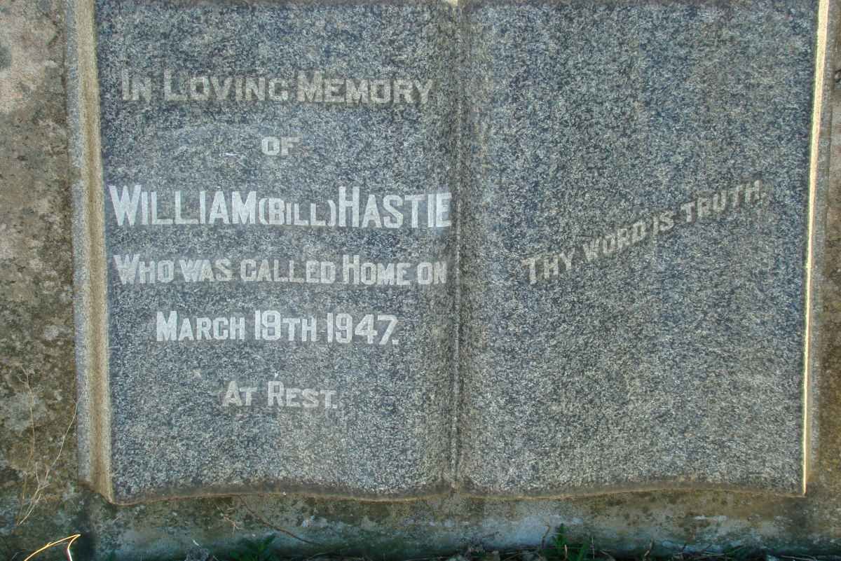 HASTIE William -1947