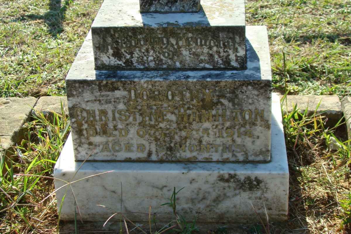 HAMILTON Dorothy Christine -1914
