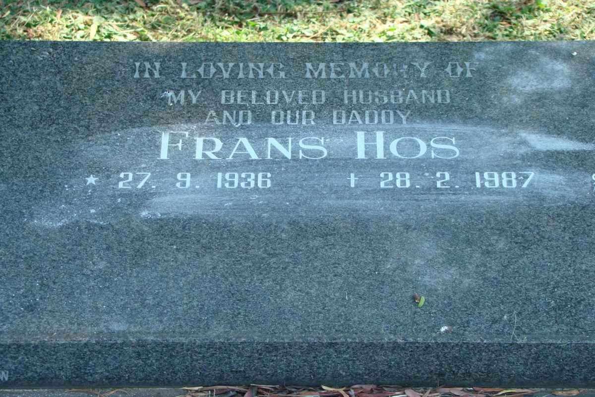 HOS Frans 1936-1987