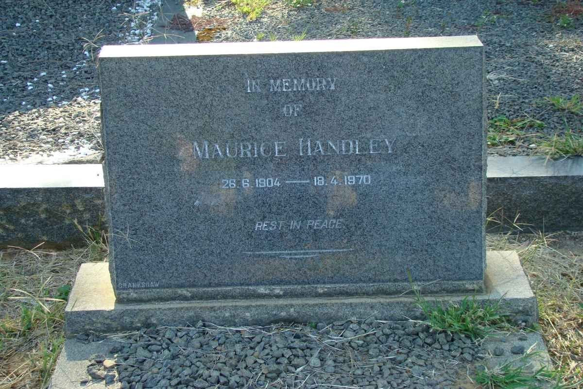HANDLEY Maurice 1904-1970