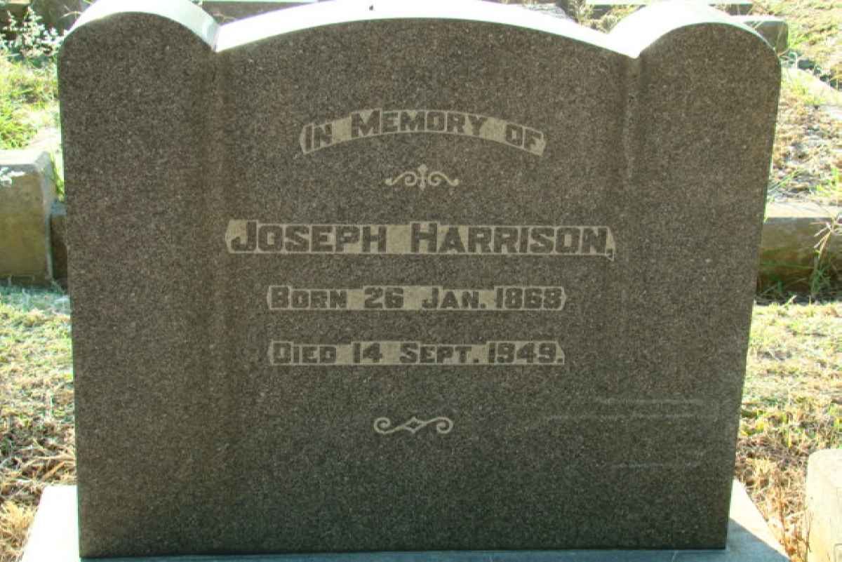 HARRISON Joseph 1868-1949