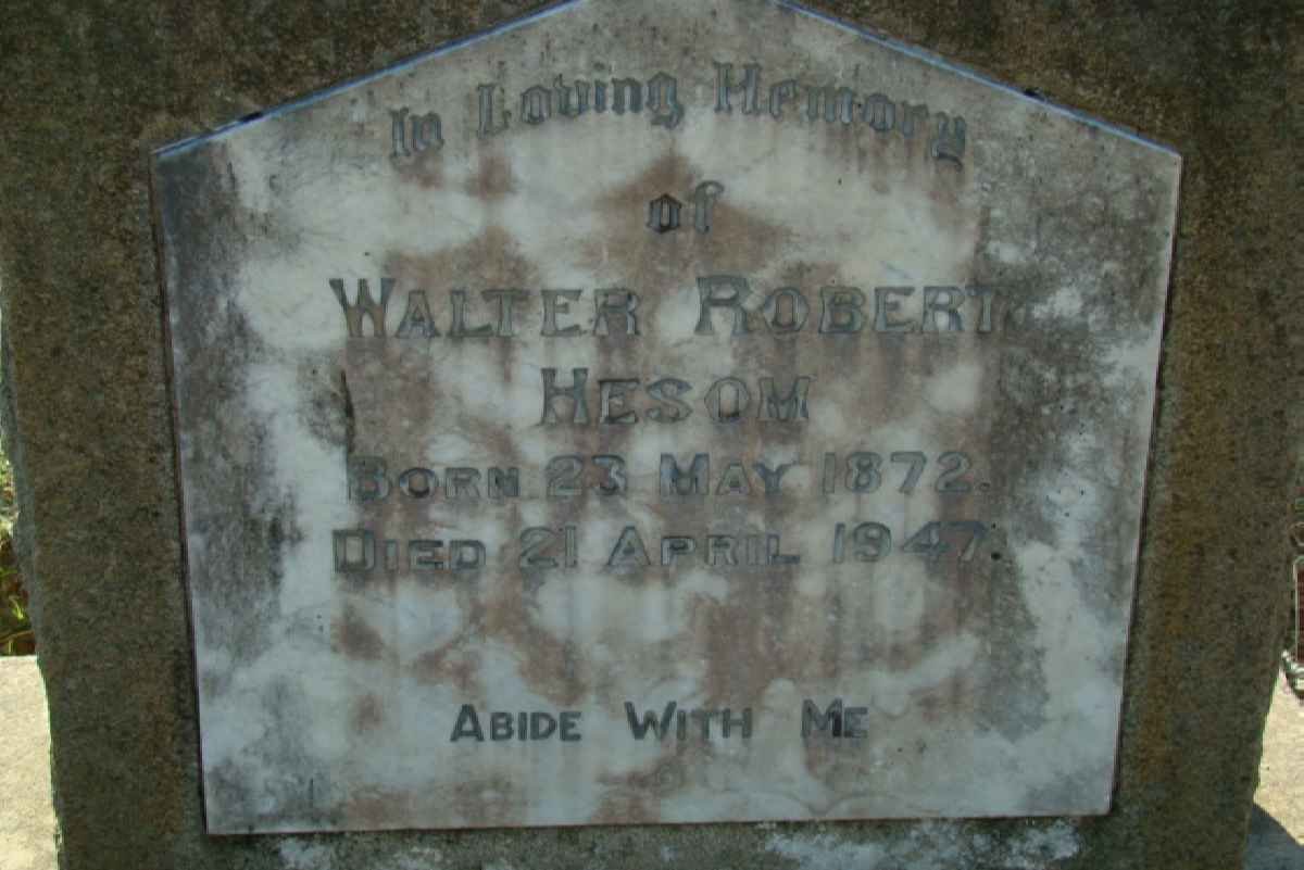 HESOM Walter Robert 1872-1947