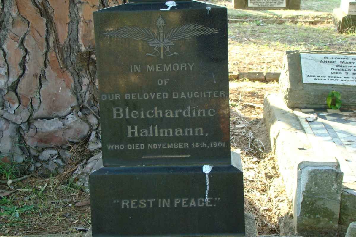 HALLMANN Bleichardine -1901
