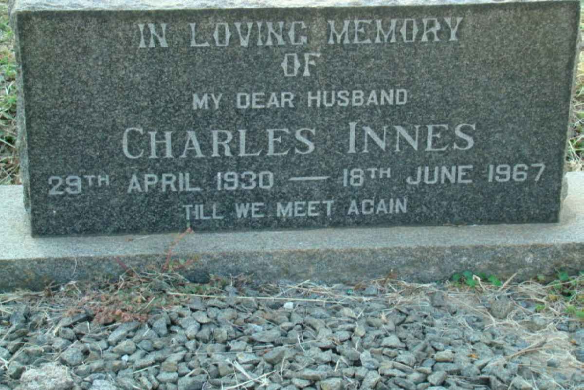 INNES Charles 1930-1967