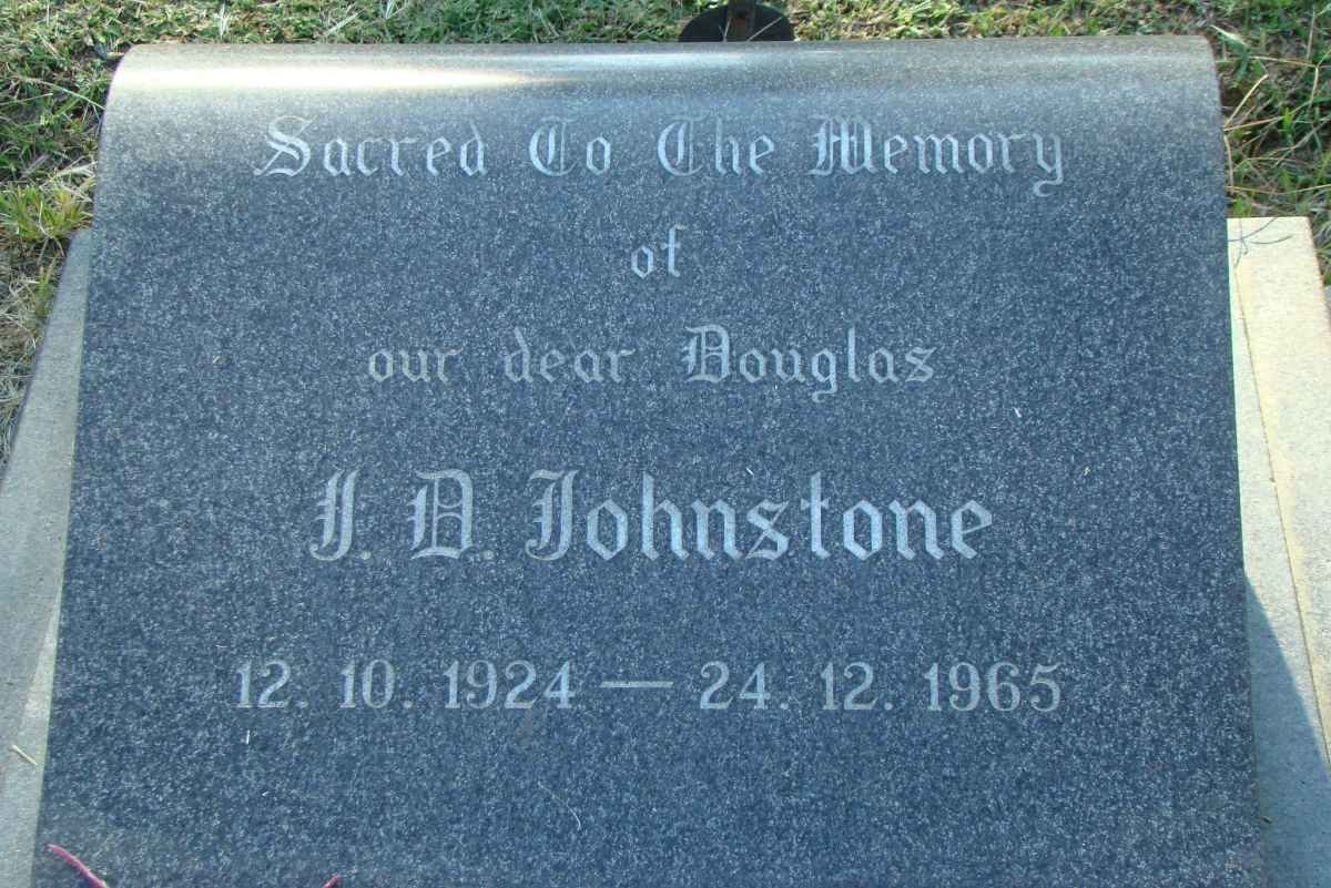 JOHNSTONE J.D. 1924-1965