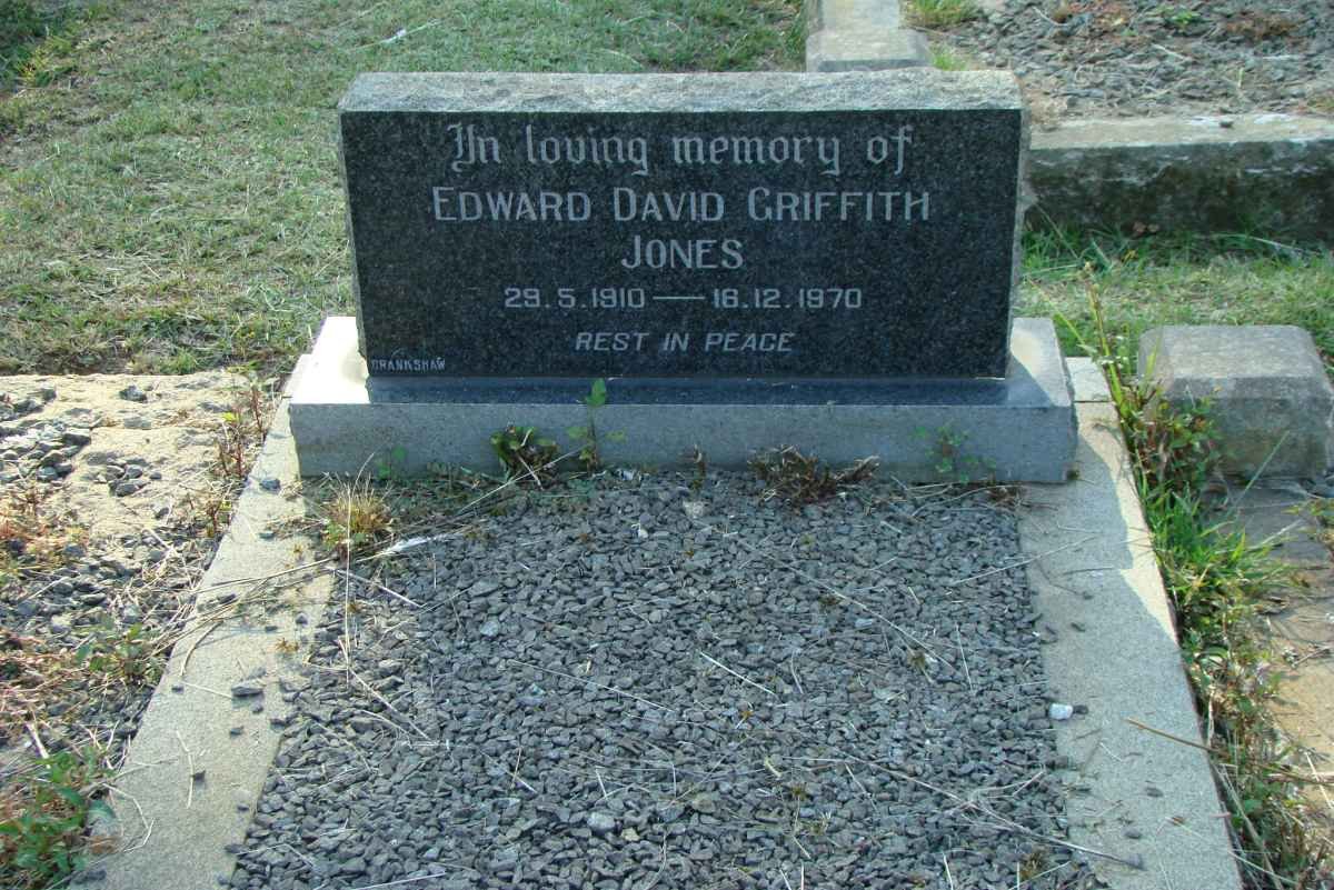 JONES Edward David Griffith 1910-1970