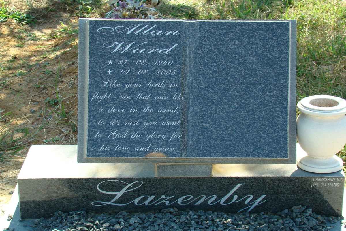 LAZENBY Allan Ward 1940-2005