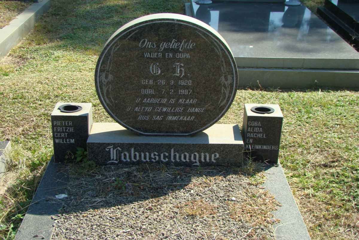 LABASCHAGNE G.H. 1920-1997