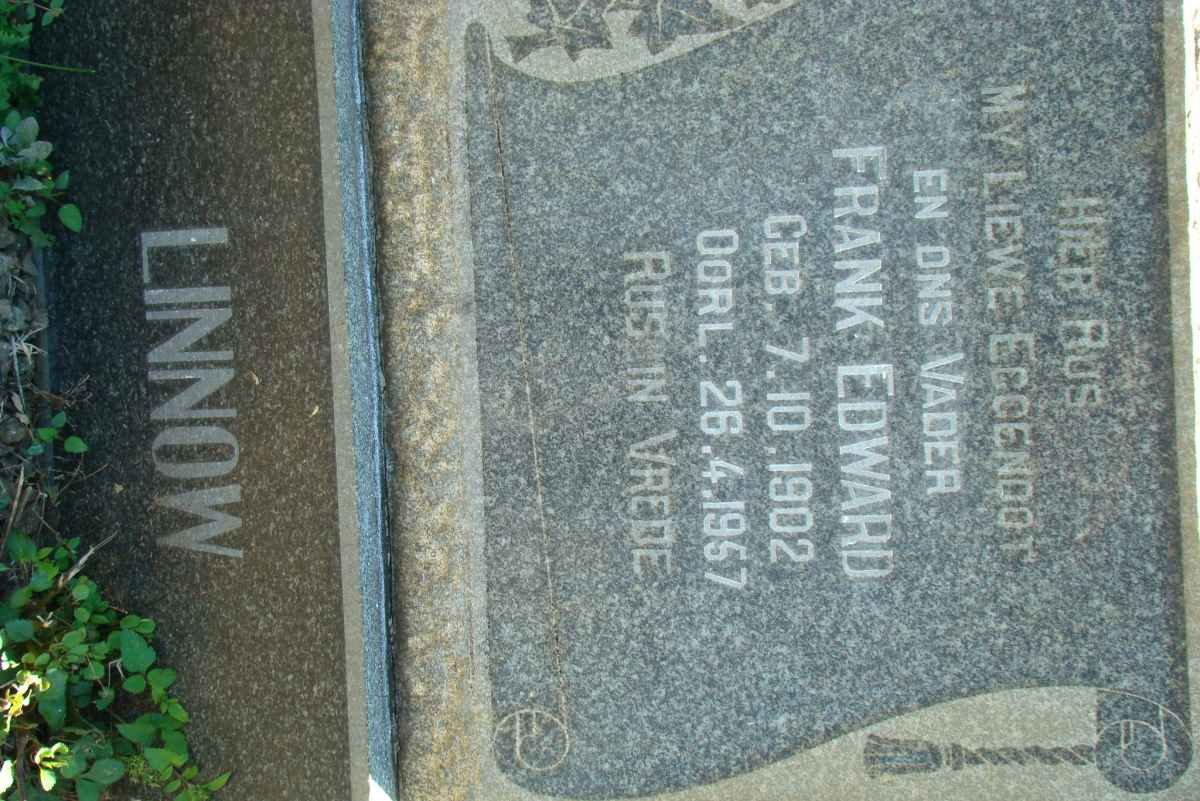 LINNOW Frank Edward 1902-1957