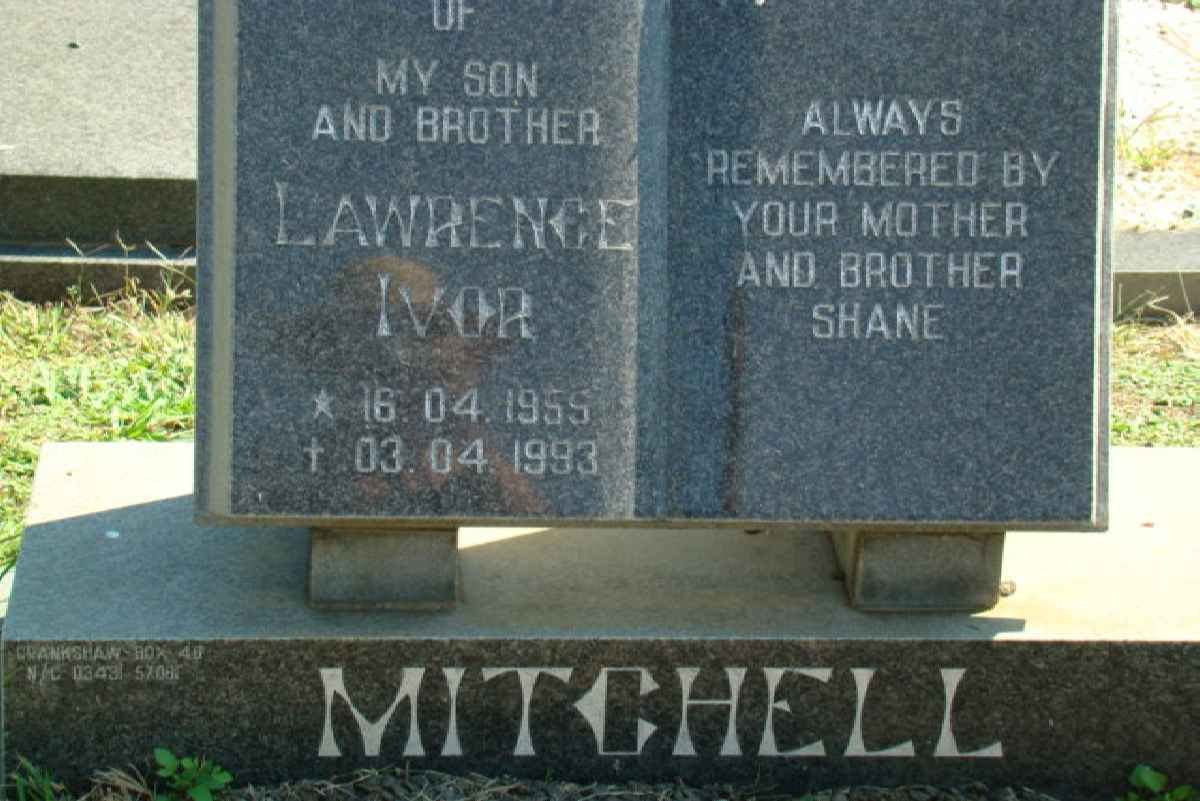MITCHELL Lawrence Ivor 1955-1993
