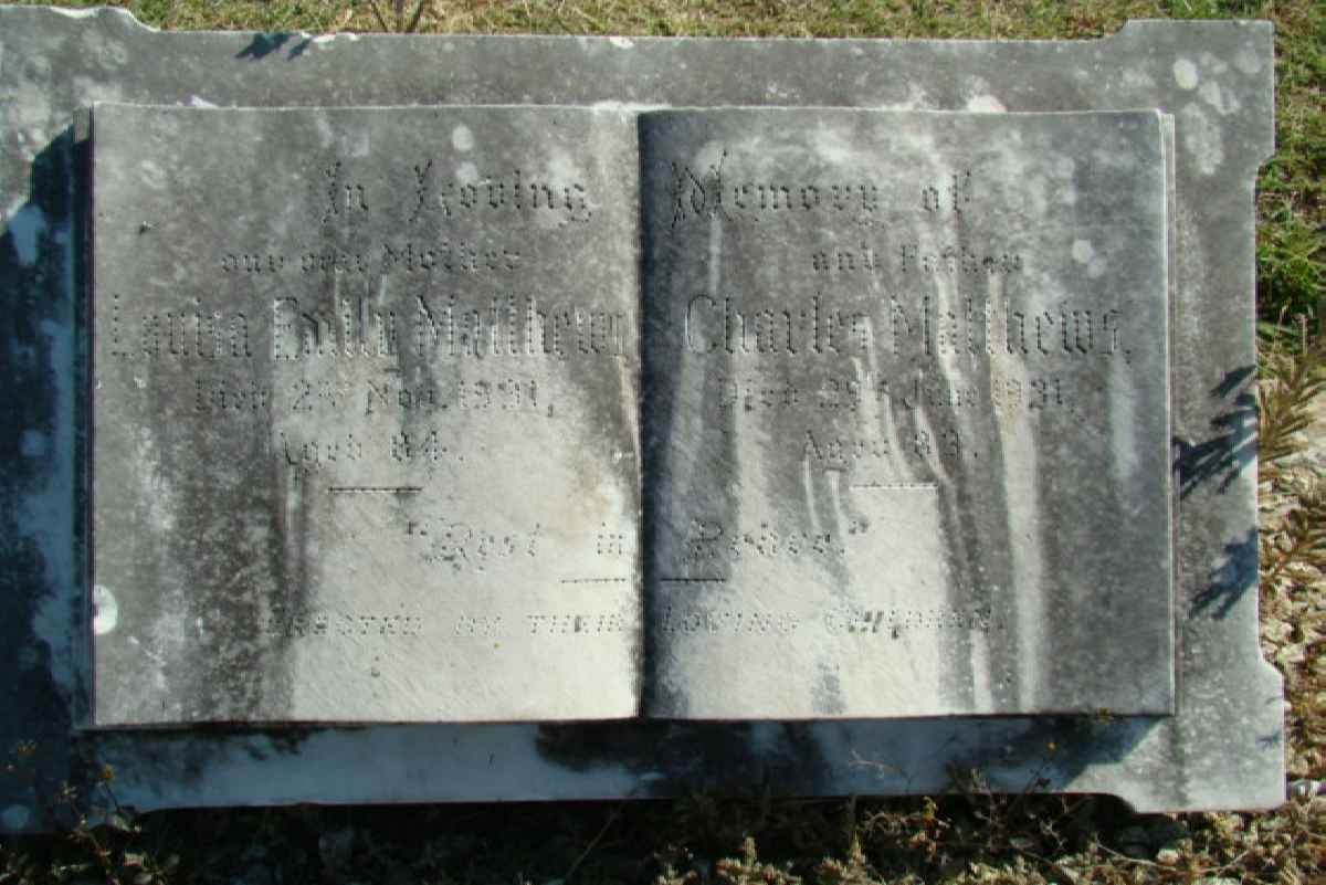 MATTHEWS Charles -1931 &amp; Laura Emily