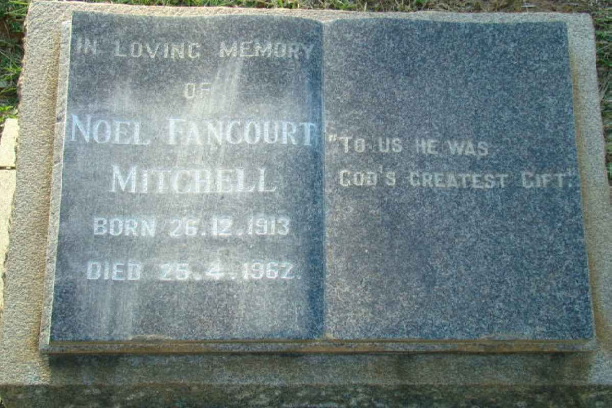MITCHELL Noel Fancourt 1913-1962