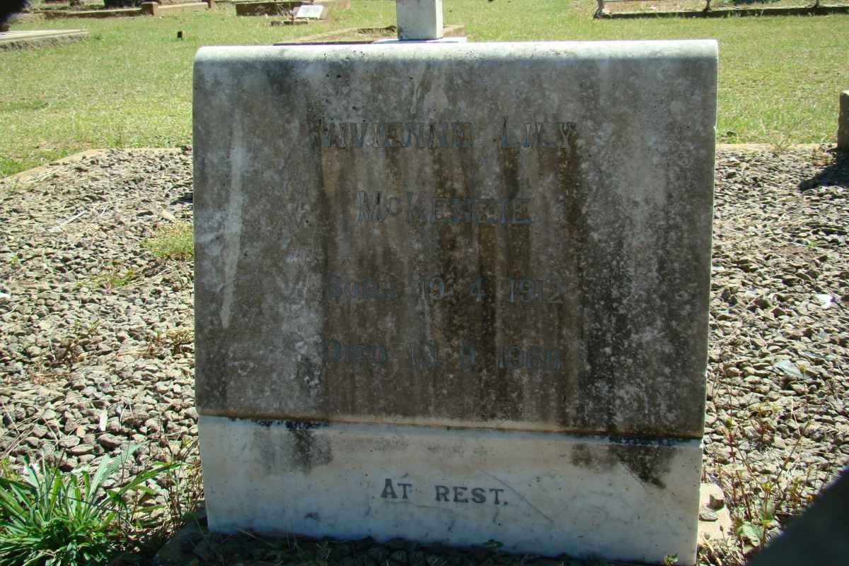 McKENZIE ? Anna Lily 1912-1968