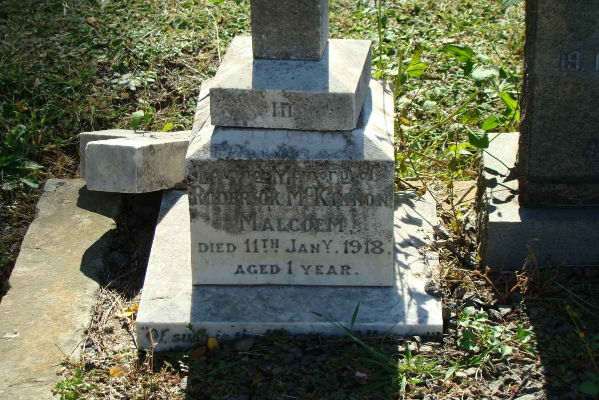 MALCOLM Roderick McKinnon -1918