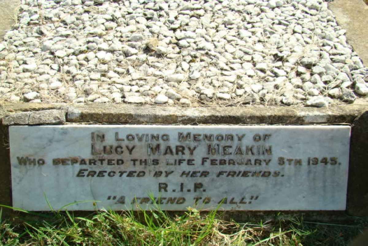 MEAKIN Lucy Mary  -1945