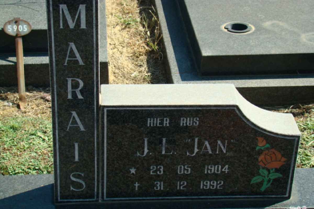 MARAIS Jan 1904-1992