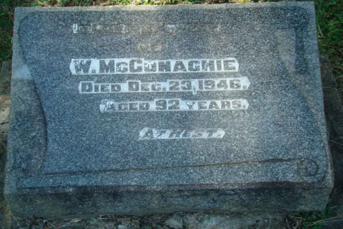 McCONAGHIE W. -1946
