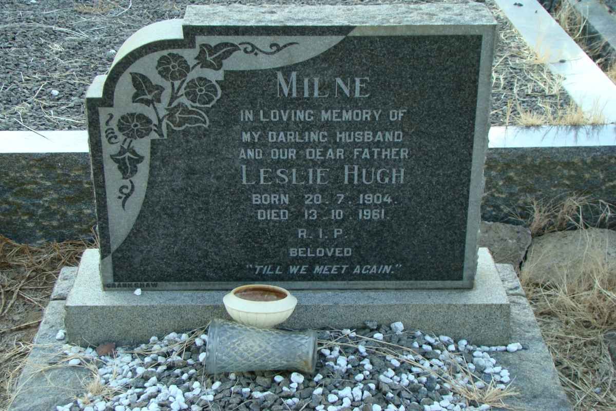 MILNE Leslie Hugh 1904-1961
