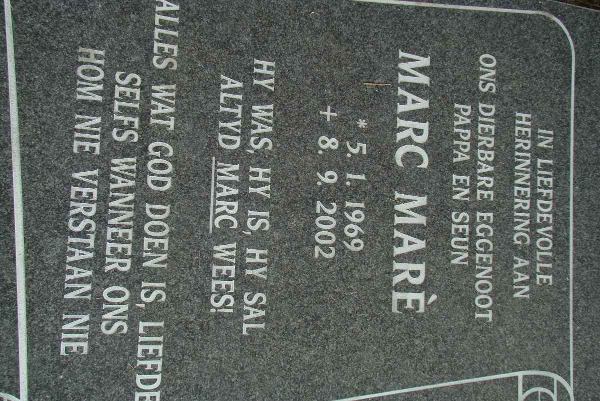 MARE Marc 1969-2002