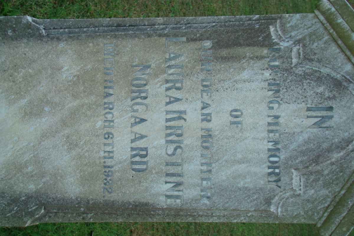 NORGARD Laura Kristine -1932