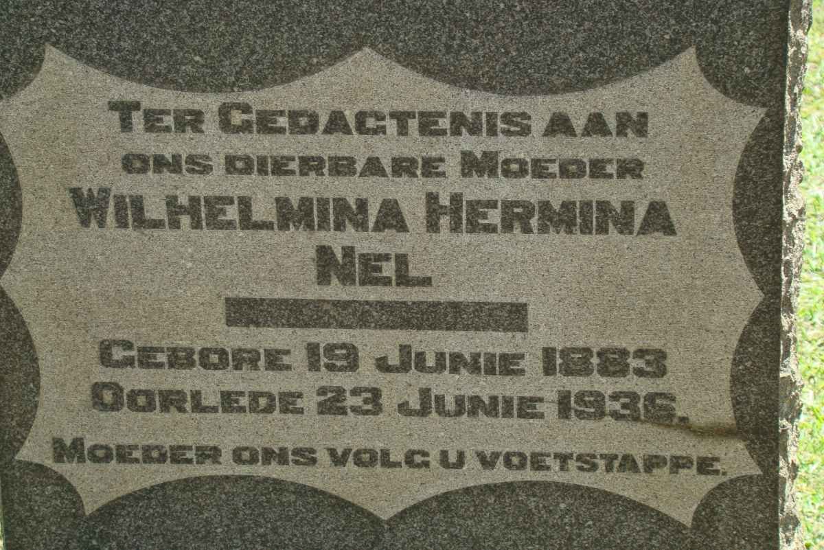 NEL Wilhelmina Hermina 1883-1936