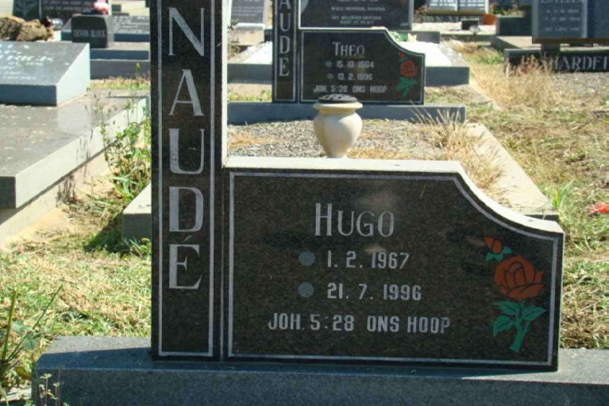 NAUDE Hugo 1967-1996