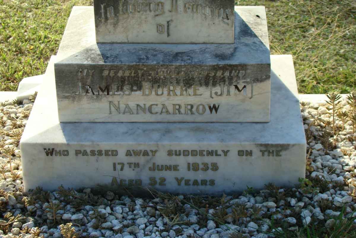NANCARROW James Burke -1935