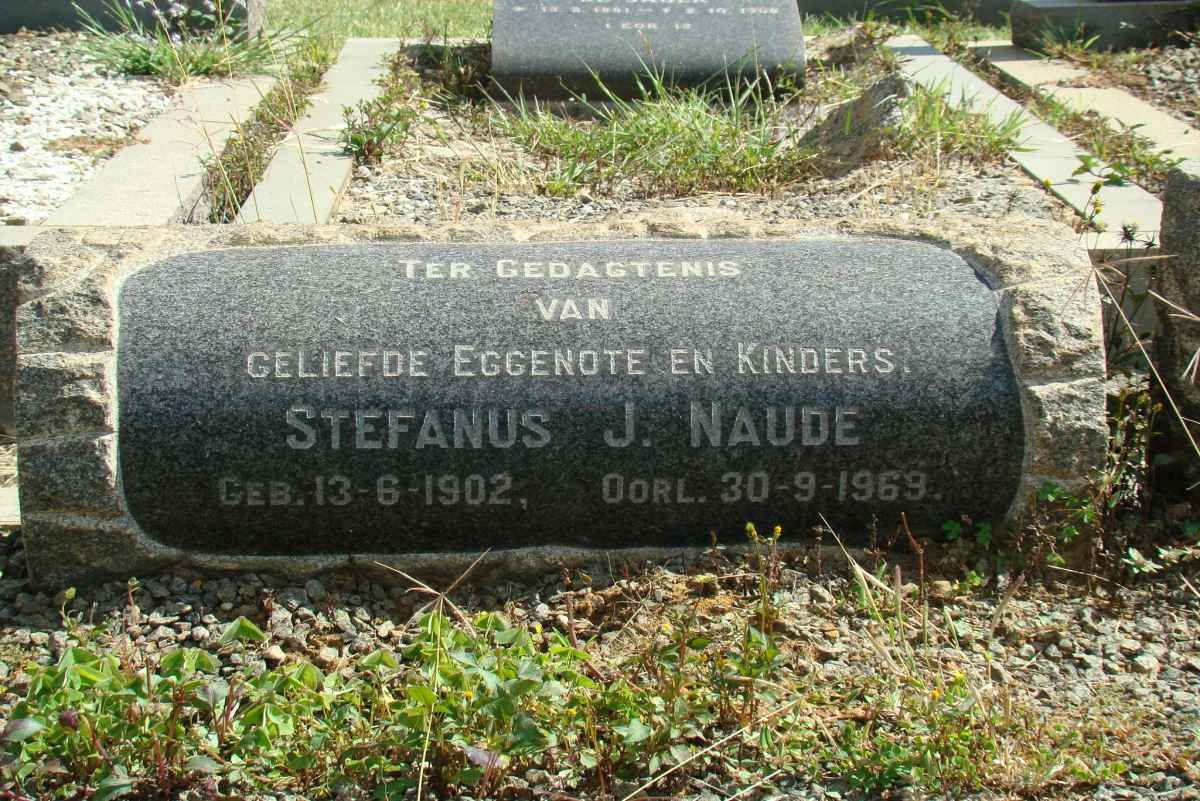 NAUDE Stefanus J. 1902-1969