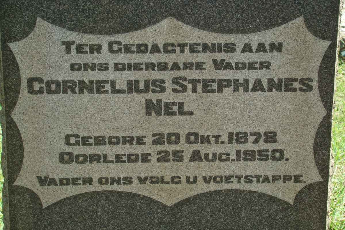NEL Cornelius Stephanes 1878-1950