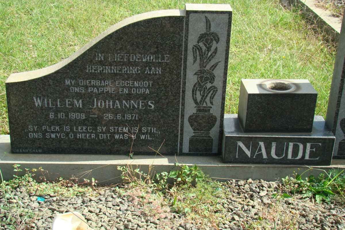 NAUDE Willem Johannes 1909-1971