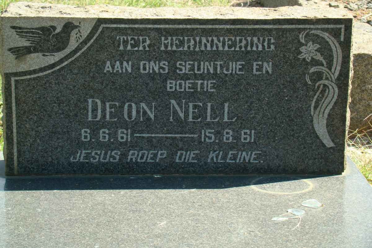 NELL Deon 1961-1961